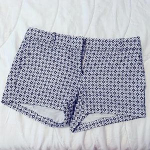 JCrew Navy embroidered 3” shorts size 6